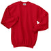Deep Red Custom Hanes Crewneck Sweatshirt