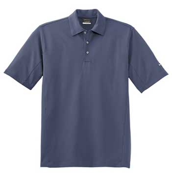 Diffused Blue Nike Sphere Dry Diamond Polo With Logo