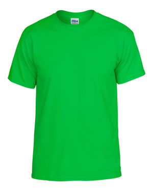 Electric Green Custom Gildan DryBlend T-Shirt