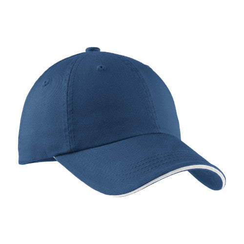 Ensign Blue/White Custom Embroidered Hat