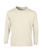 Natural Custom Gildan Long Sleeve T-Shirt