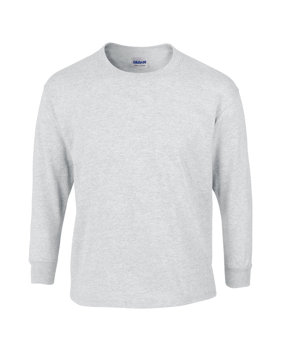 Ash Custom Gildan Long Sleeve T-Shirt