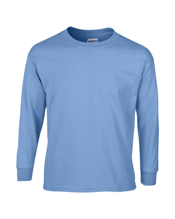 Carolina Blue Custom Gildan Long Sleeve T-Shirt