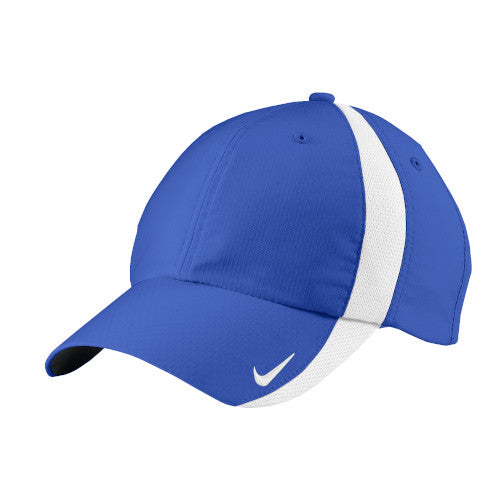 Game Royal/White Custom Nike Golf Hat