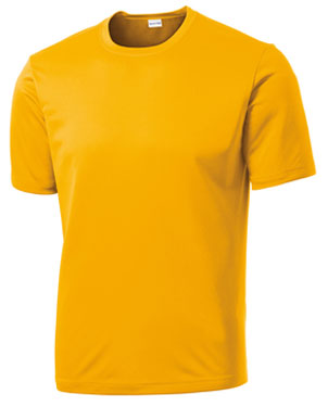 Gold Custom Dry Performance T-Shirt