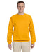 Gold Custom Jerzees Crewneck Sweatshirt