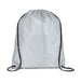 Gray Custom Drawstring Backpack