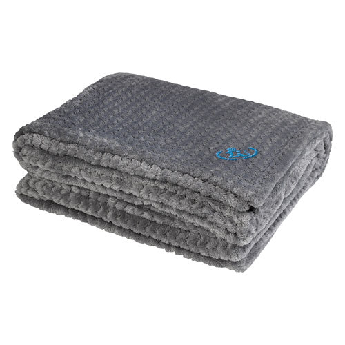 Grey Custom Cozy Plush Blanket