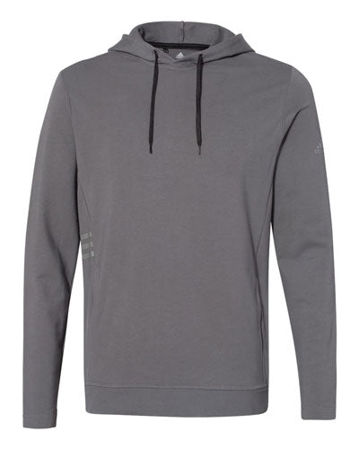 Grey Custom Adidas - Lightweight Hooded Sweatshirt