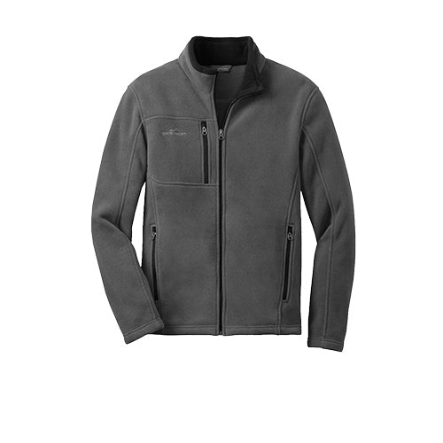Grey Steel Custom Eddie Bauer Full-Zip Fleece Jacket