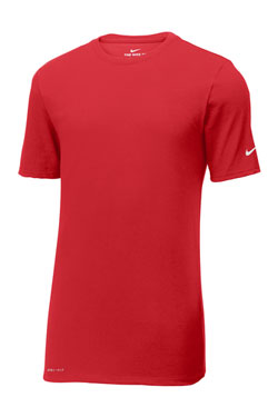 Gym Red Custom Nike Dri-FIT Blend T-Shirt