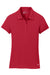 Gym Red Nike Ladies Dri-FIT Solid Icon Pique Modern Fit Polo With Logo