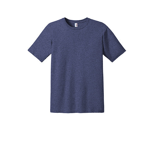 Heather Blue Custom Anvil Cotton T Shirt