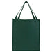 Hunter Green Custom Reusable Grocery Bag