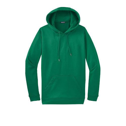 Kelly Green Custom Dry Performance Hoodie Sweatshirt