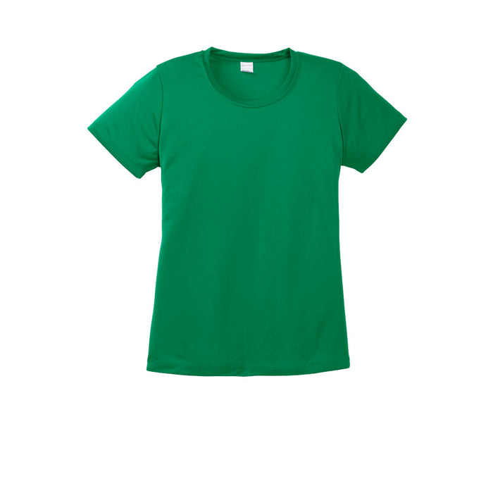 Kelly Green Custom Ladies Dry Performance T-Shirt