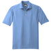 Light Blue Nike Dri-FIT Golf Shirt With Logo