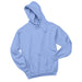 Light Blue Custom Jerzees Hooded Sweatshirt