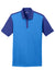 Light Photo Blue/Deep Royal Nike Dri-FIT Colorblock Icon Modern Fit Polo With Logo