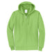 Lime Custom Full Zip Hooded Sweatshirt