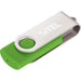 Lime Custom USB Flash Drive 1GB of memory