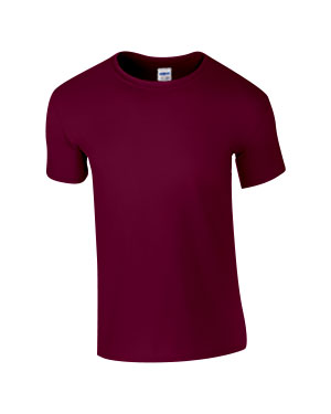 Maroon Custom Gildan Soft Style T-Shirt