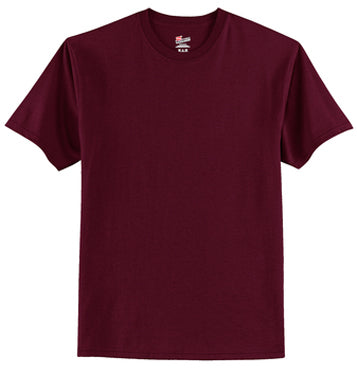 Maroon Custom Hanes Tagless T-Shirt