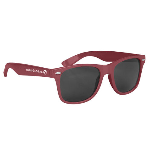 Maroon Custom Malibu Sunglasses