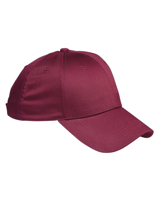 Maroon Custom Structured Embroidered Hat