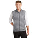 Mid-Grey Custom The North Face ThermoBall Trekker Vest Jacket with logo
