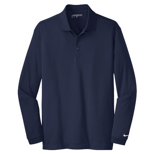 Nike Dri-FIT Long Sleeve Golf Shirt Custom Logo USA Nike Dri-FIT Long Sleeve Golf Shirt Custom Logo USA