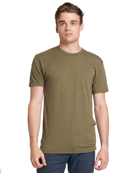 Military Green Custom Next Level TriBlend T-Shirt