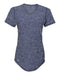 Navy Custom Adidas - Women's Melange Tech T- Shirt