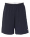 Navy Custom Champion Cotton Jersey 9" Shorts with Pockets