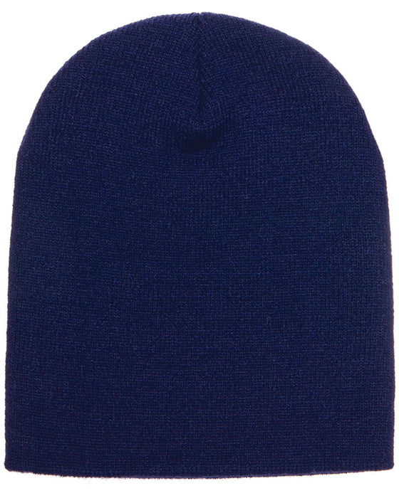 Navy Custom Beanie Hat