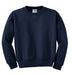 Navy Custom Jerzees Youth Sweatshirt