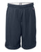 Navy Custom Champion Polyester Mesh 9" Shorts