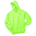 Neon Green Custom Jerzees Hooded Sweatshirt