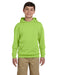 Neon Green Custom Jerzees Youth Hooded Sweatshirt