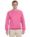 Neon Pink Custom Jerzees Crewneck Sweatshirt