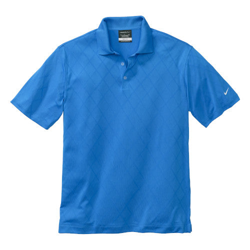 New Blue Nike Dri-FIT Cross Over Shirt With Logo