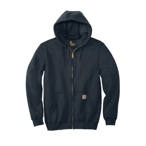 New Navy Custom Carhartt Midweight Hooded Zip - Front Sweatshirt