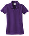 Night Purple Nike Ladies Dri-FIT Micro Pique Polo With Logo