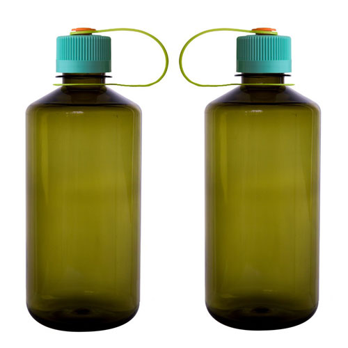 Olive Custom Nalgene 32oz Narrow Mouth Bottle