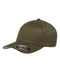 Olive Custom Yupoong Flexfit Cap Hat
