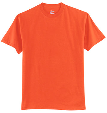 Orange Custom Hanes Tagless T-Shirt