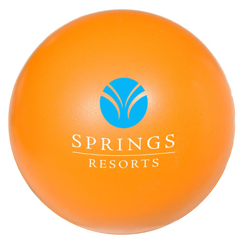 Orange Custom Stress Ball