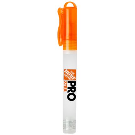 Orange Custom Hand Sanitizer Spray