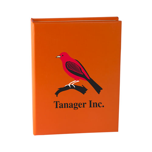 Orange Custom Sticky Note Book