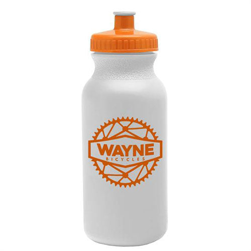 Orange Custom USA Made Water Bottle
